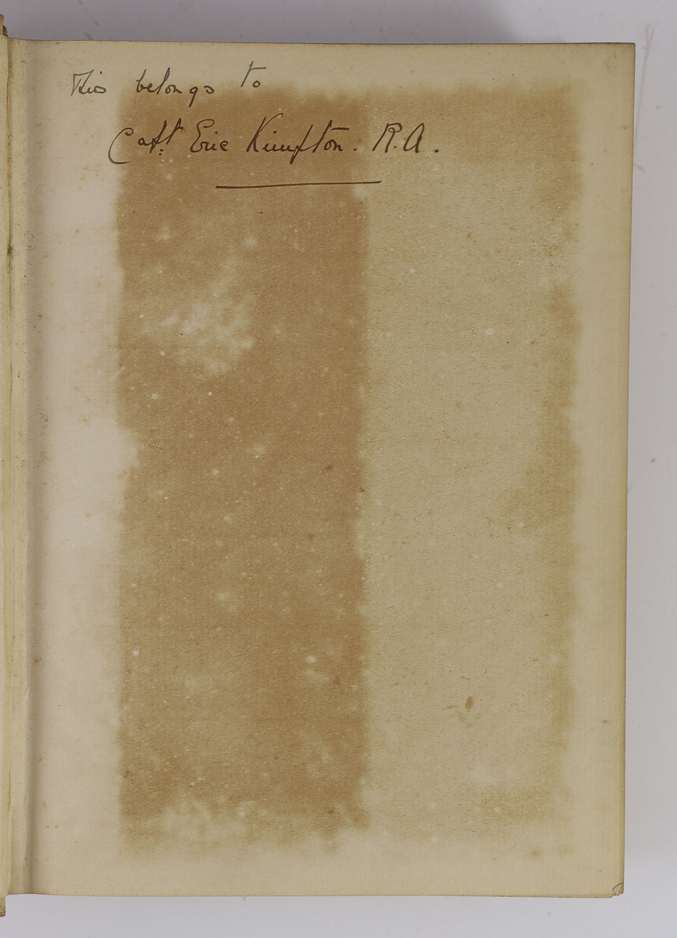 R L Hobson, Chinese pottery and porcelain, two volumes, published by Cassell and Company Ltd London, New York, Toronto and Melbourne 1915, limited edition number 463/1500